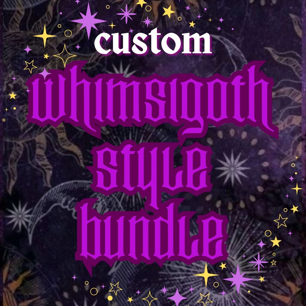 Custom Whimsigoth Style Bundle